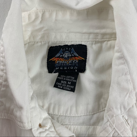 BIKER DENIM VEST LAUGHLIN RIVER RUN 2009 SIZE medium. - Picture 5 of 5